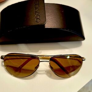 NEW OLIVER PEOPLES BENEDICT OV1002S 50363R  AUTHENTIC SUNGLASSES 59-16 W/C